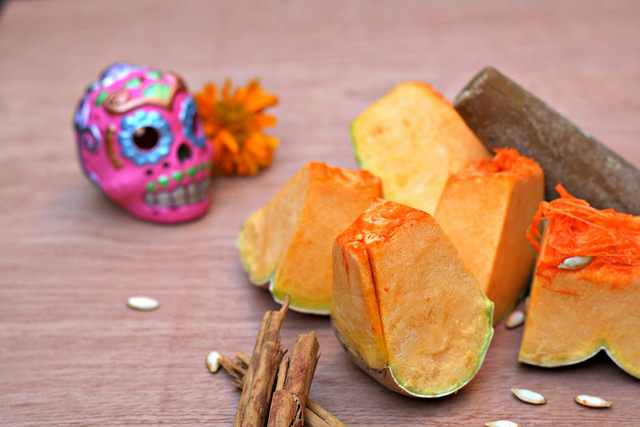 calabaza en tacha, tradición de día de muertos