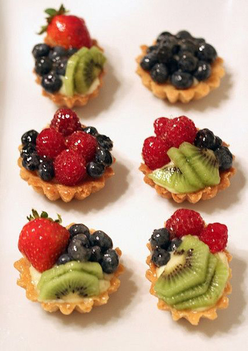 Mini tartaletas de frutas