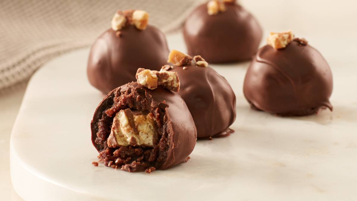 Bombas de Brownie con Chocolate