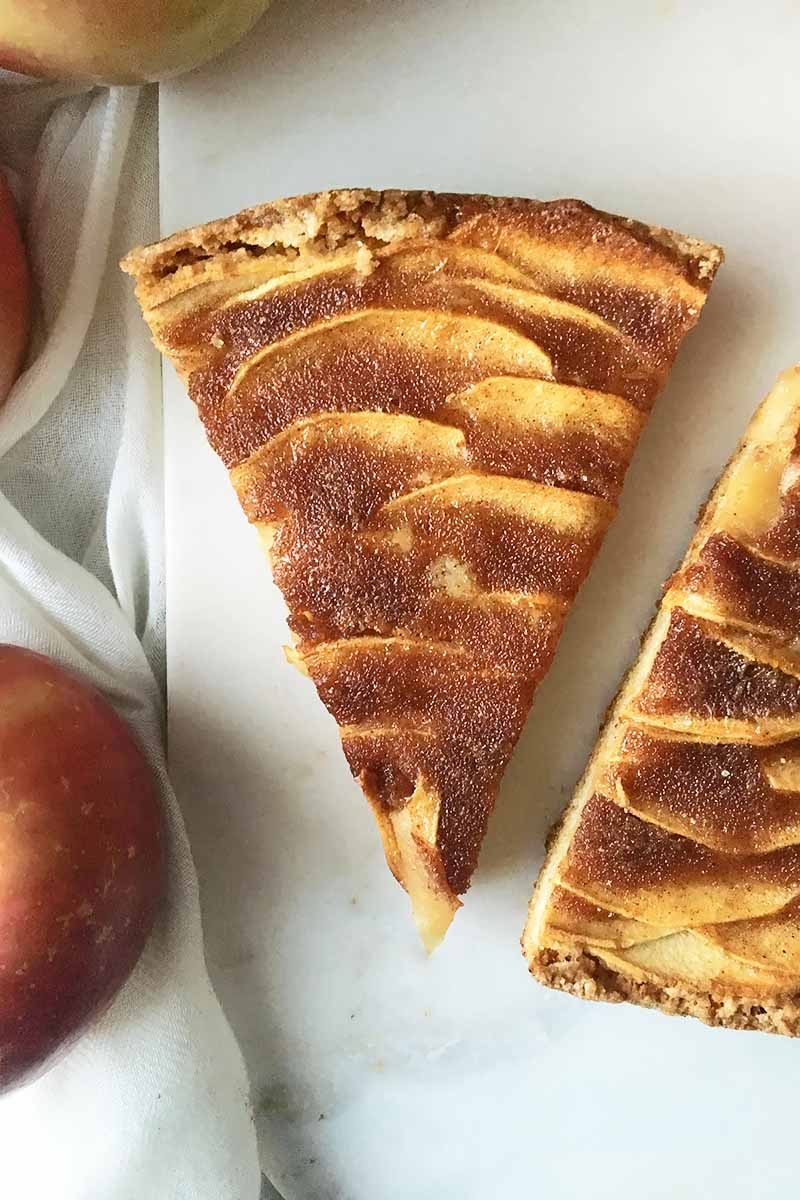 Pastel Tarta de Manzana con Canela