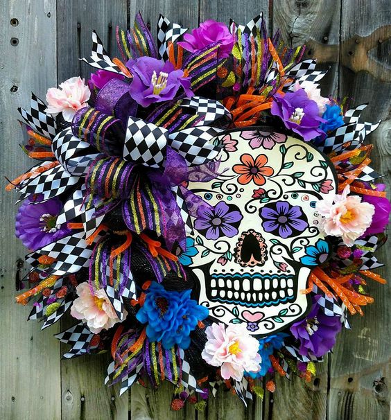 coronas día de muertos