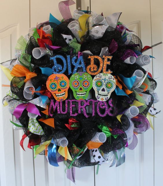 Corona de Día de Muertos