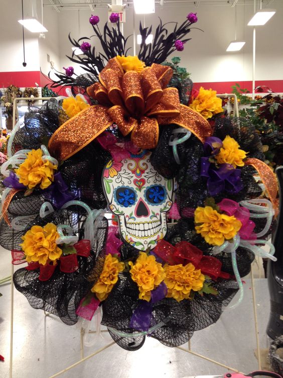 coronas día de muertos