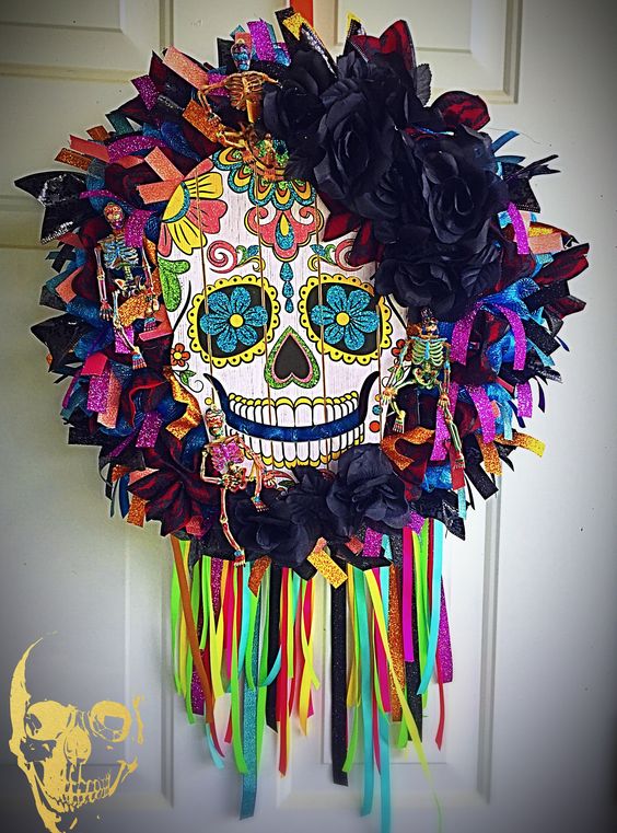 coronas día de muertos