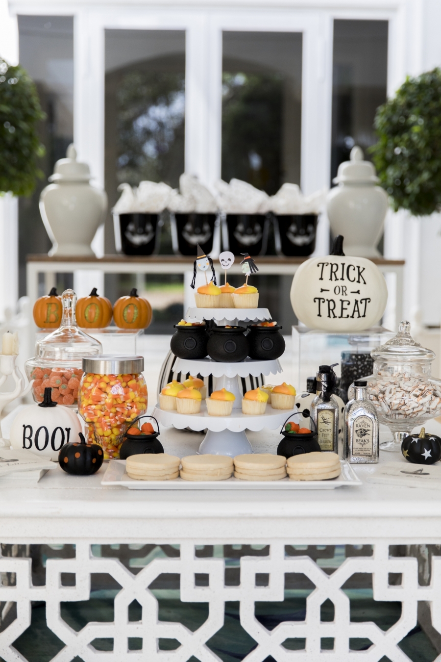 mesas de postres de halloween