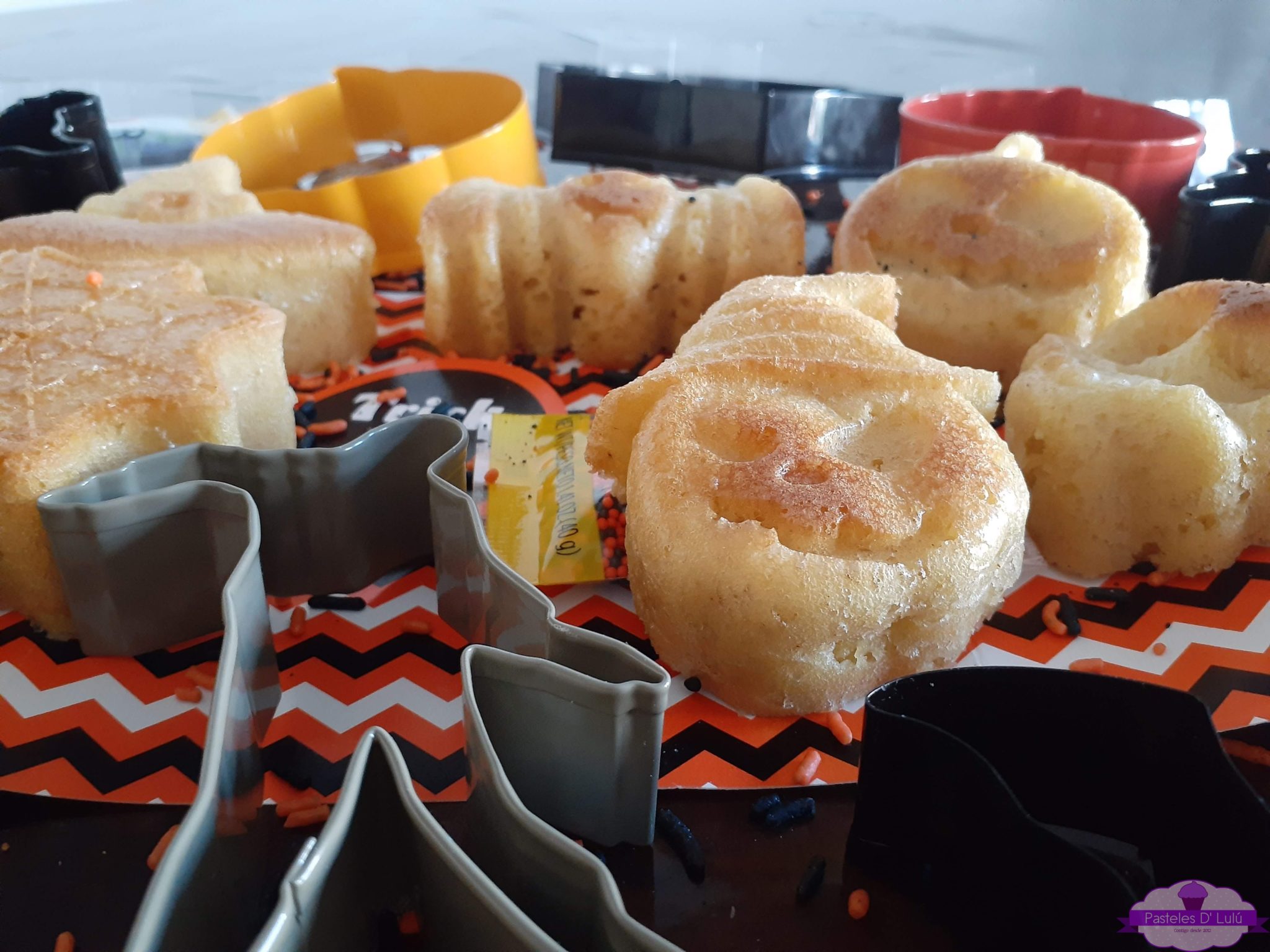 Mini Pastelitos para Día de los Muertos y Halloween