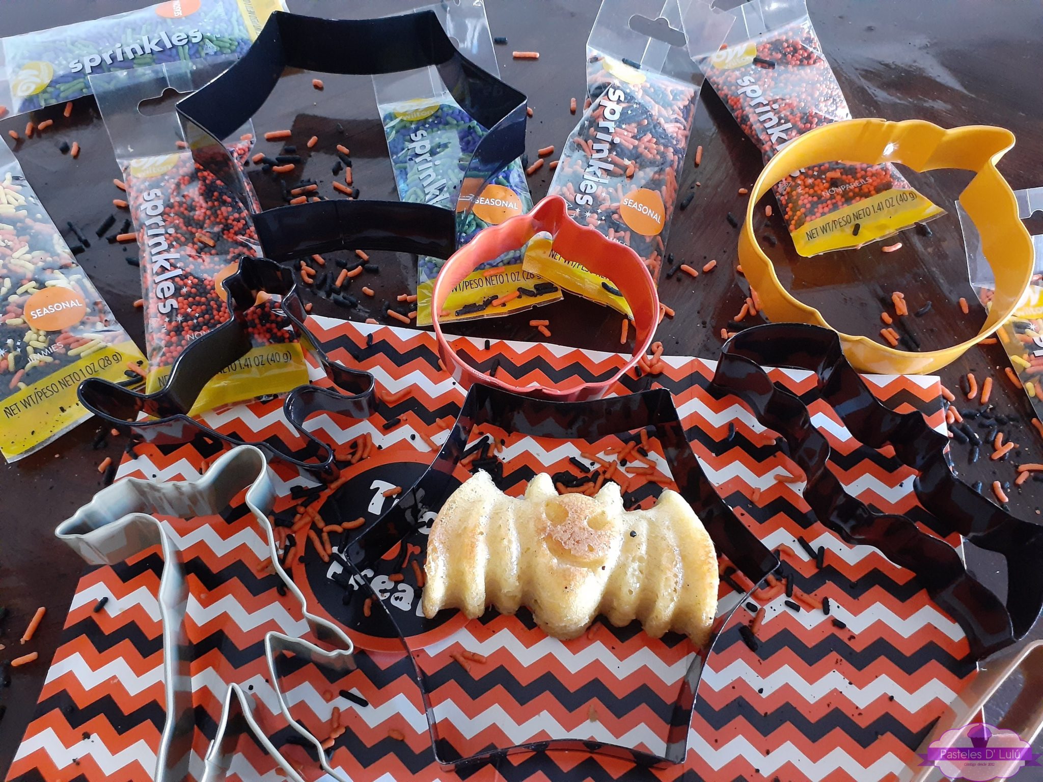 Pastel Mini para Día de los Muertos y Halloween