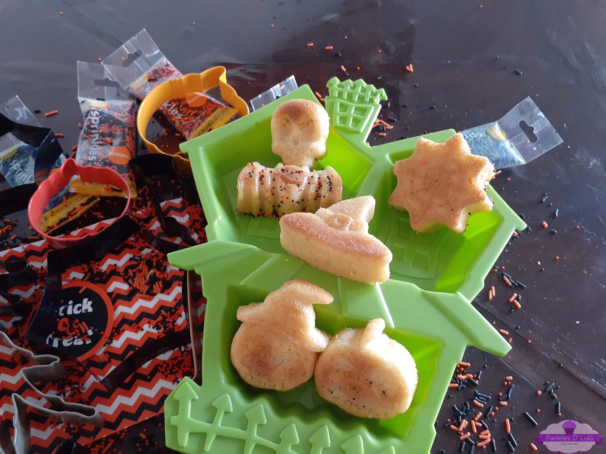 Pastelitos para Día de los Muertos y Halloween