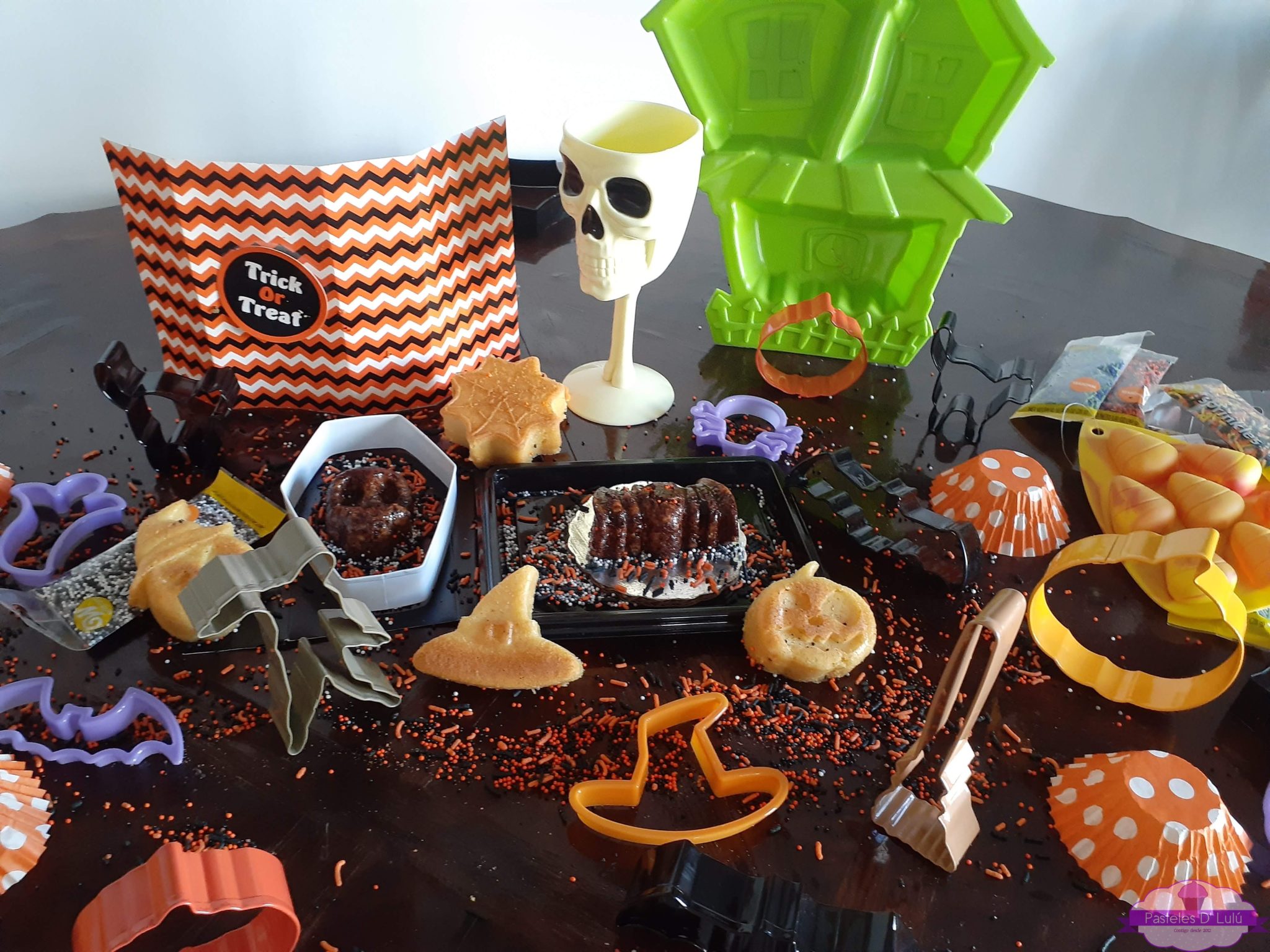 Mini Pastelitos para Día de los Muertos y Halloween