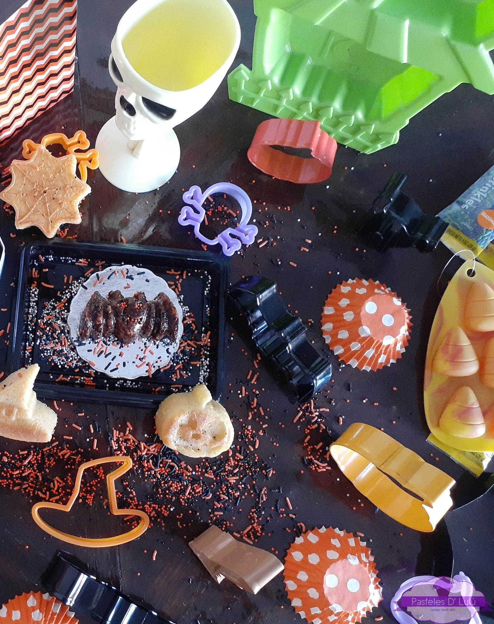Mini Pastelitos para Día de los Muertos y Halloween
