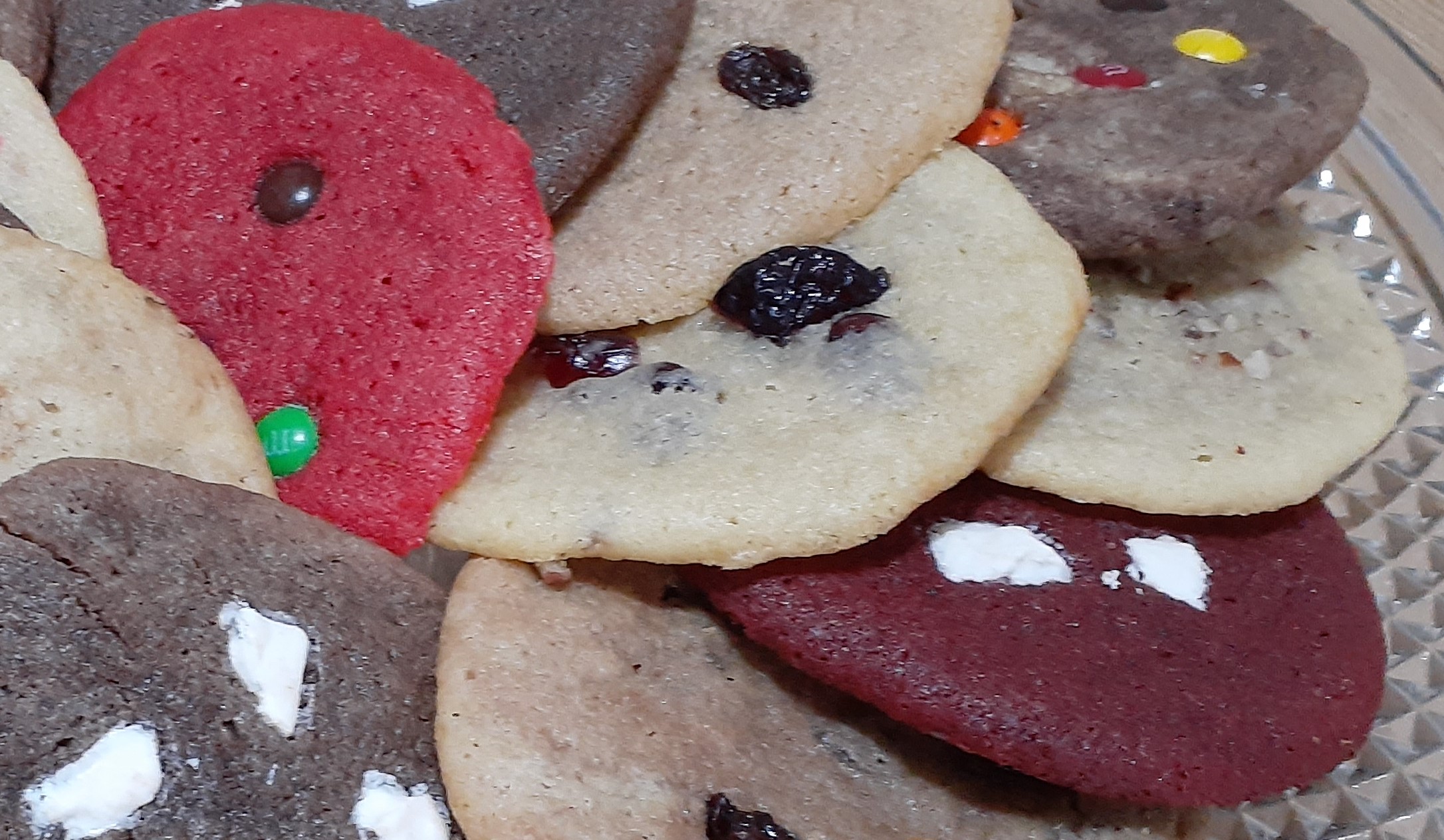 Diferentes Galletas con una misma masa para galletas