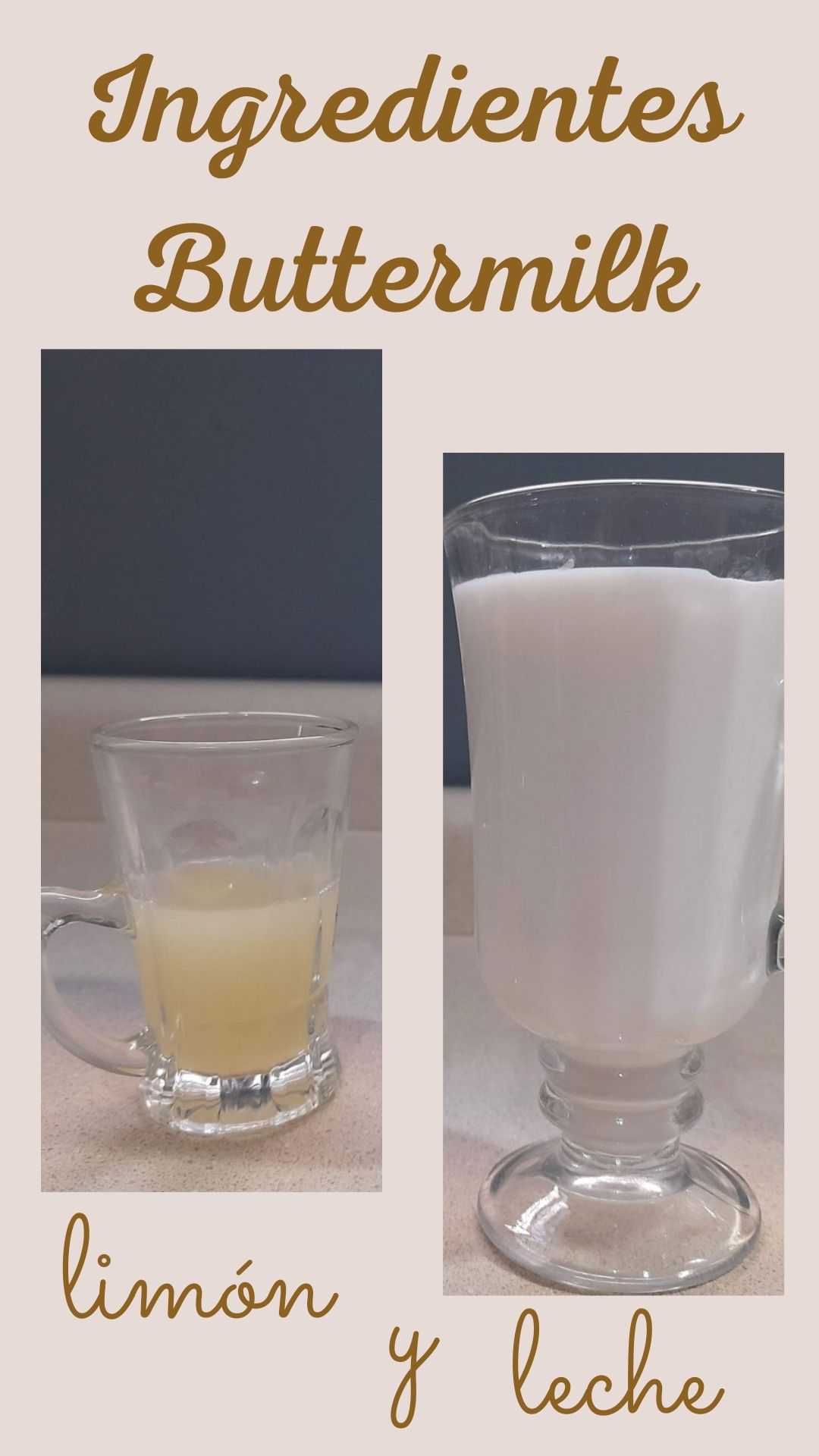ingredientes del buttermilk