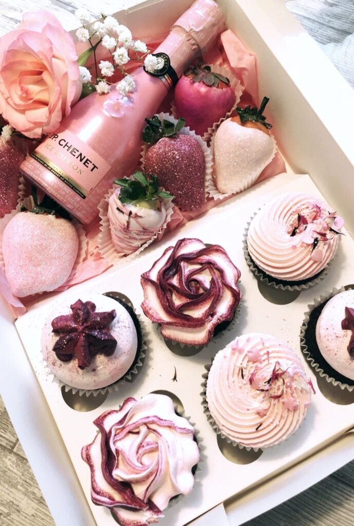 Cupcakes del Día de las Madres