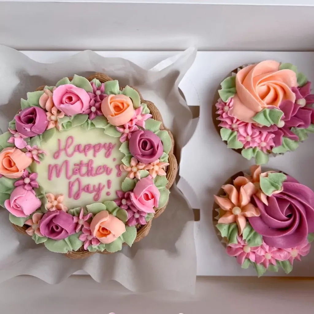 Cupcakes del Día de las Madres