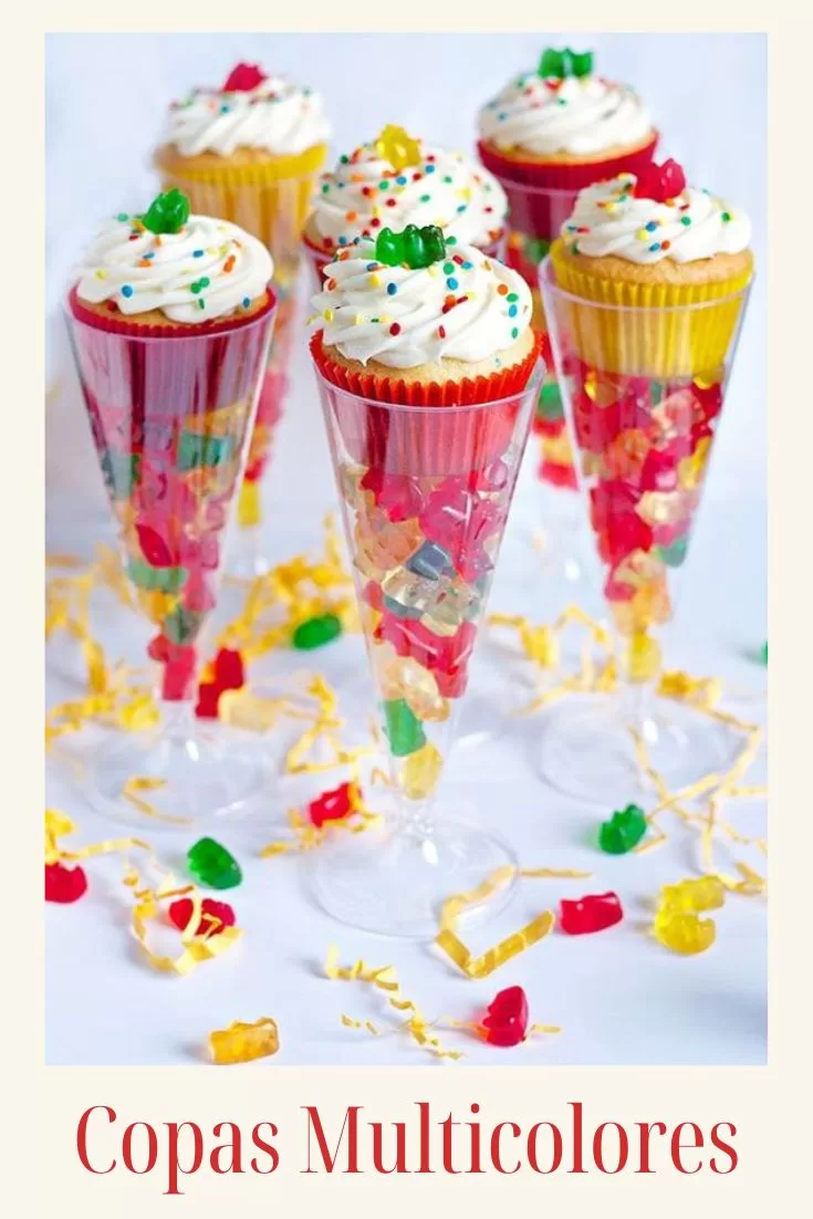 Copas Multicolores para Día del Niño