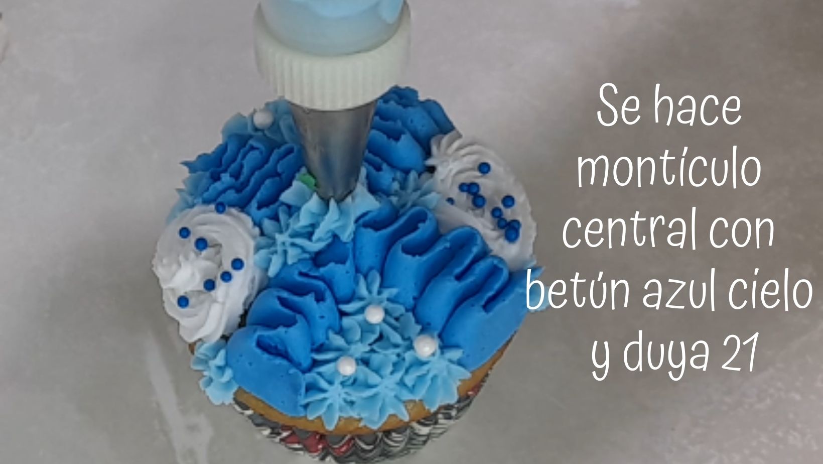 decoración de cupcakes navideños