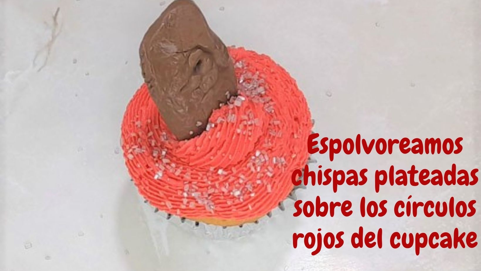 Cupcake de Santa