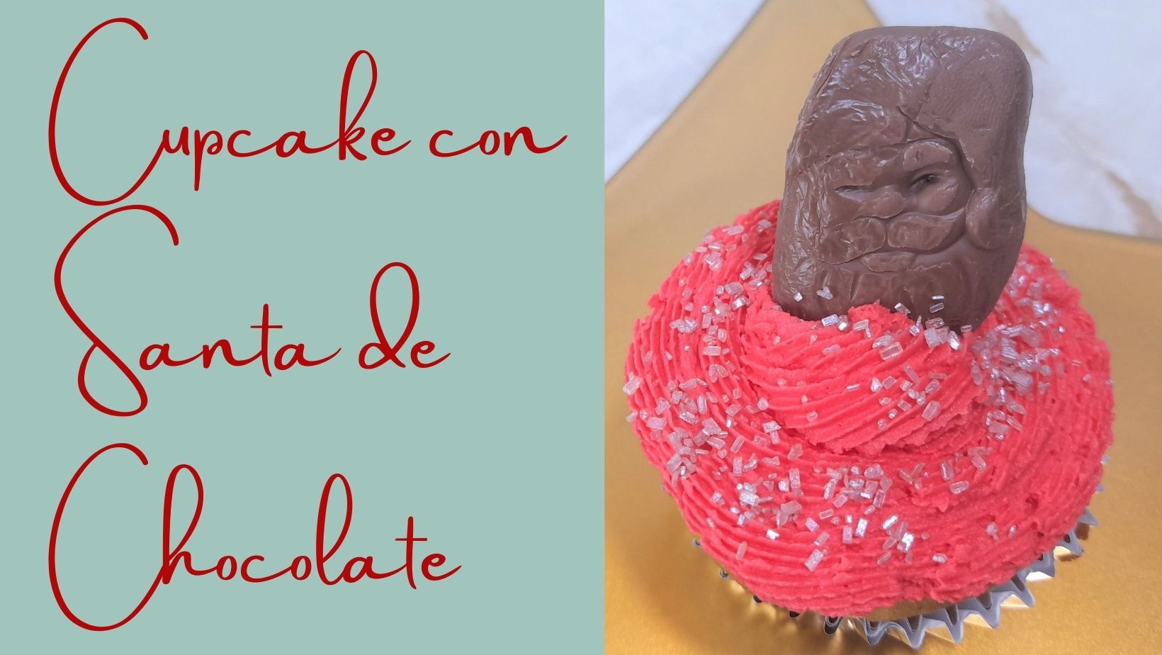 Cupcake de Santa