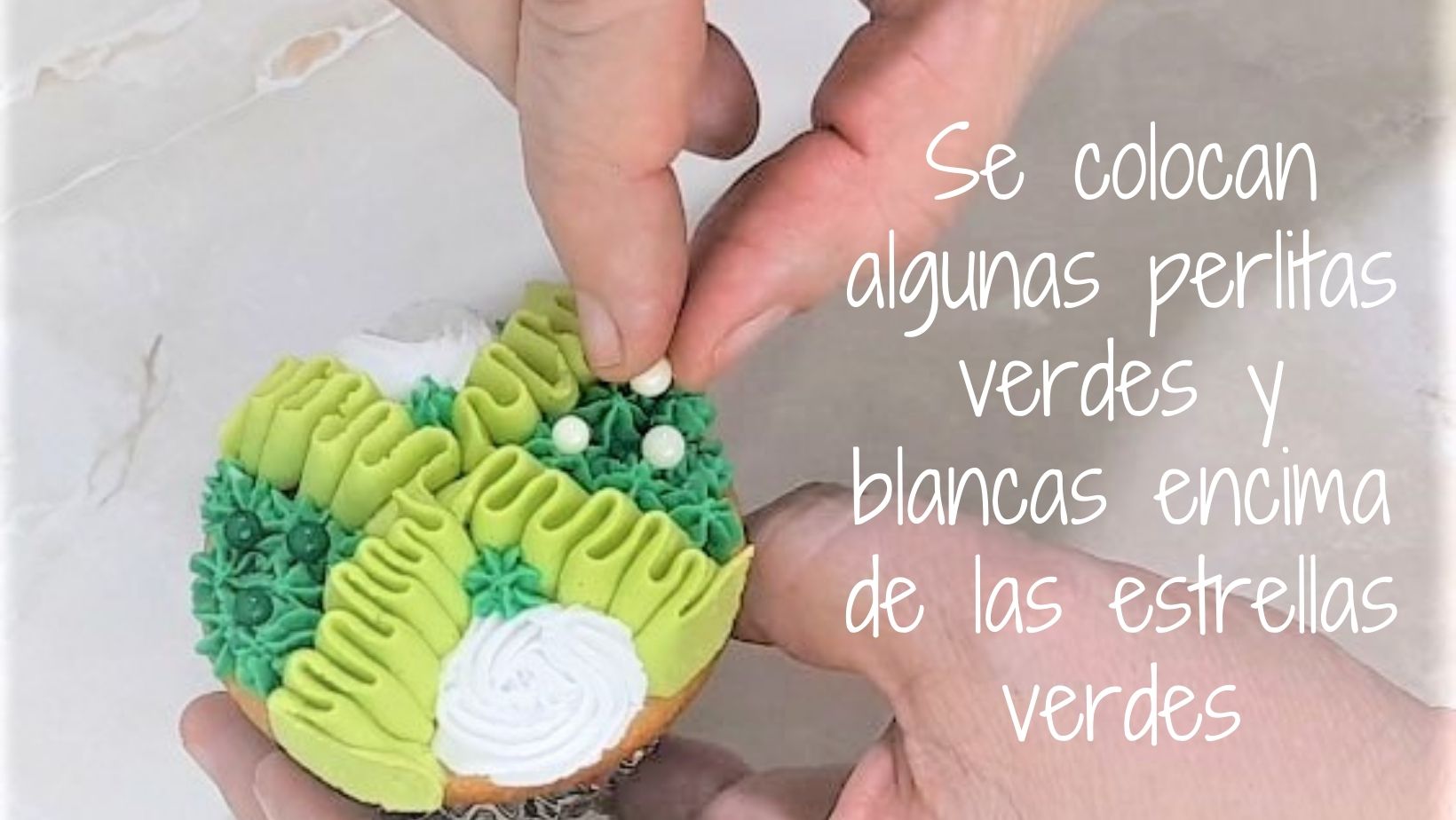 decoración de cupcakes navideños