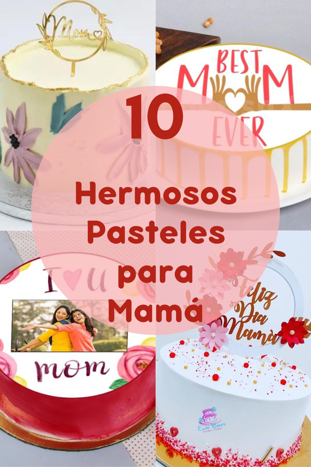 Pasteles para el Día de la Madre 2023