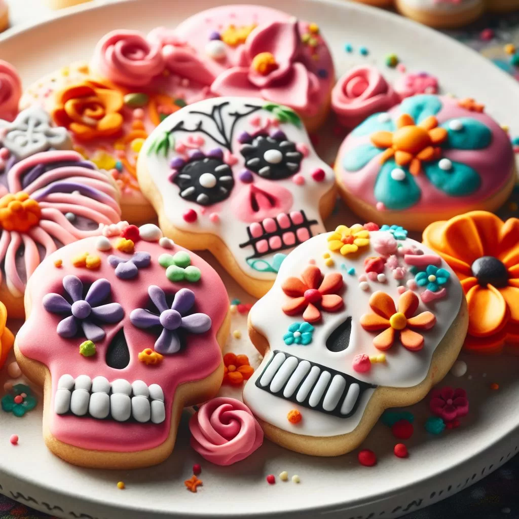 Galletas de Azúcar para Día de Muertos