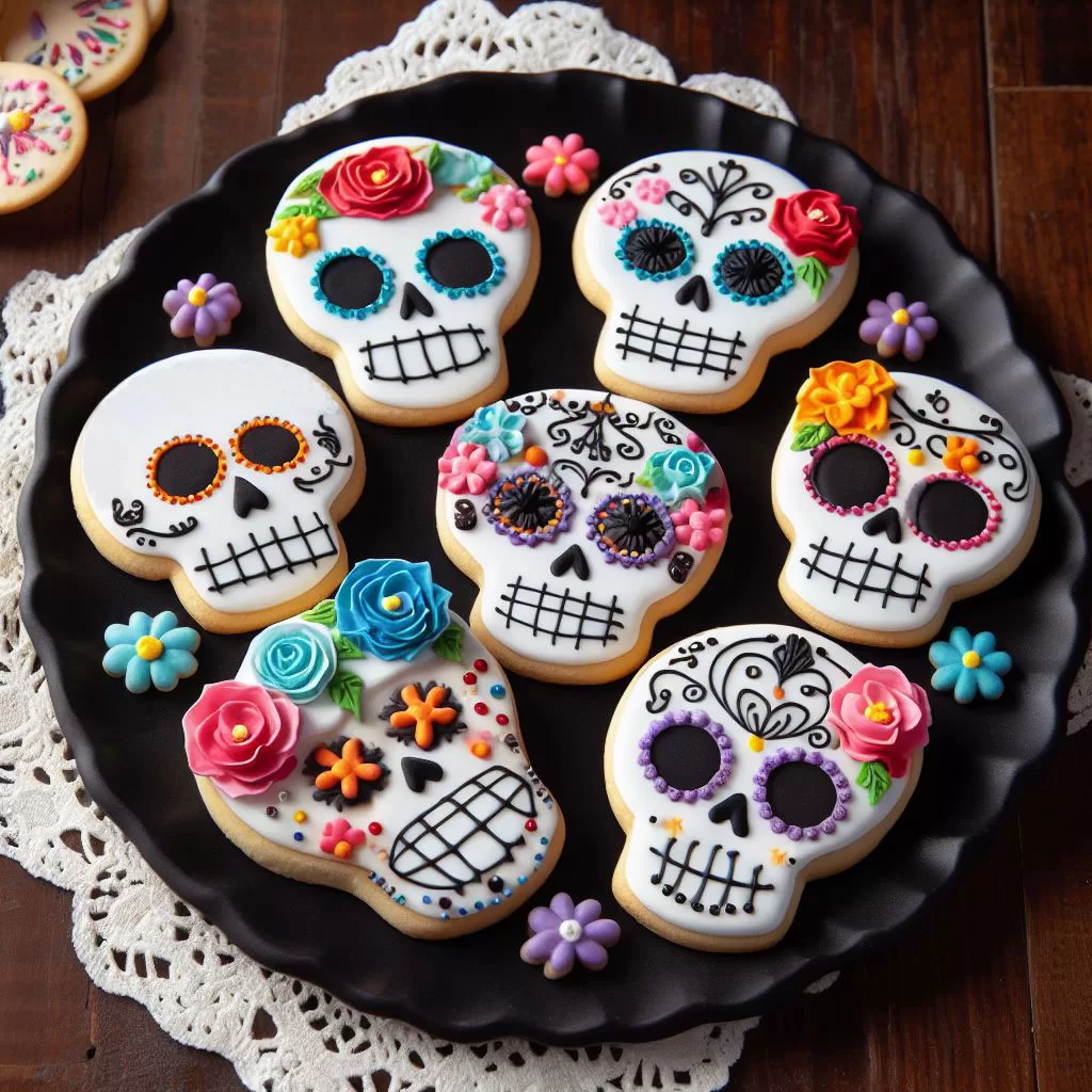 Galletas de Azúcar para Día de Muertos