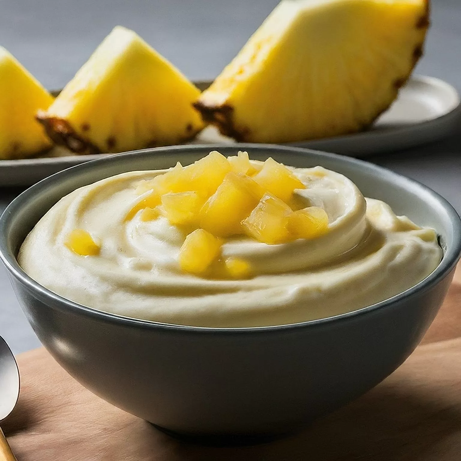 relleno de piña y nata