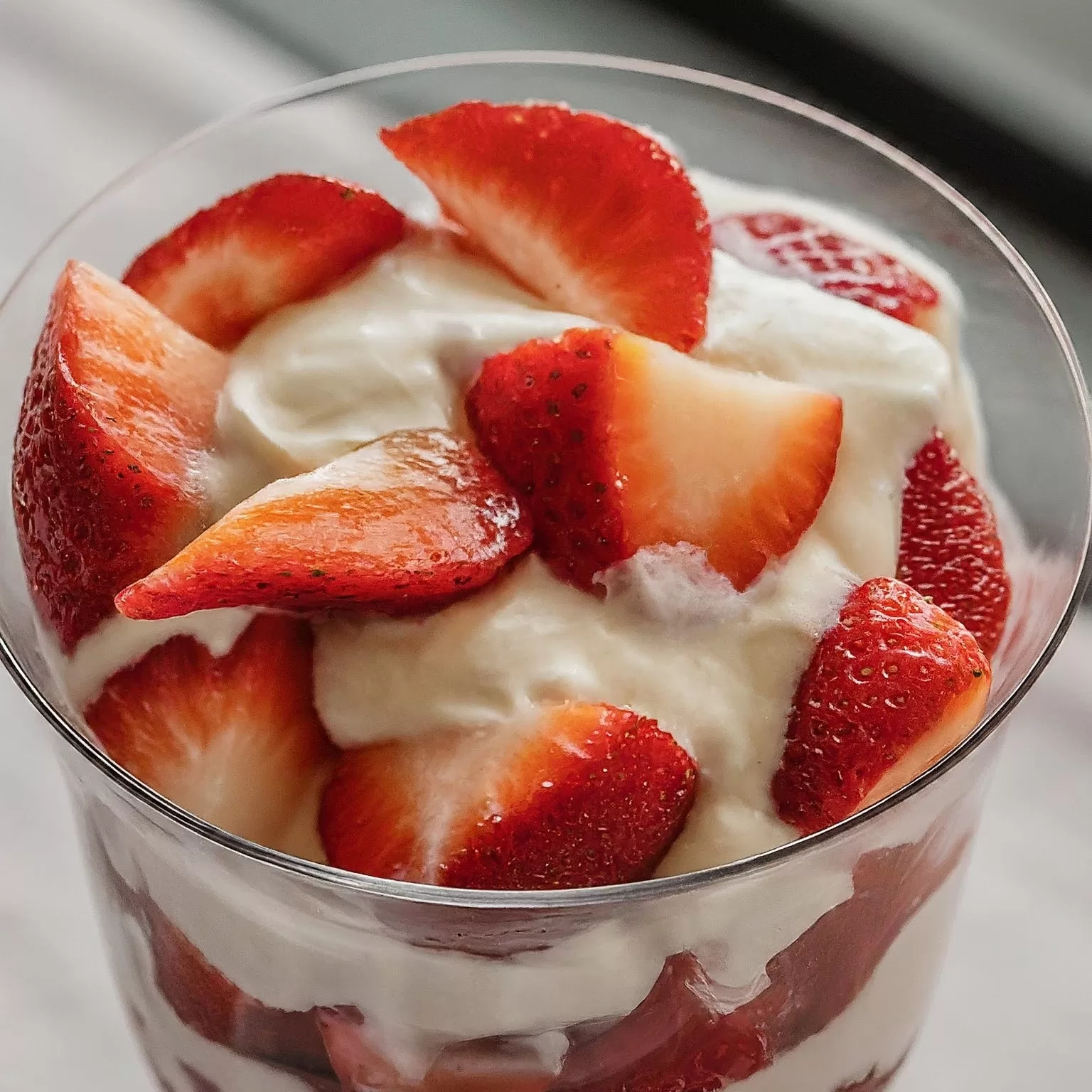 Fresas con Crema