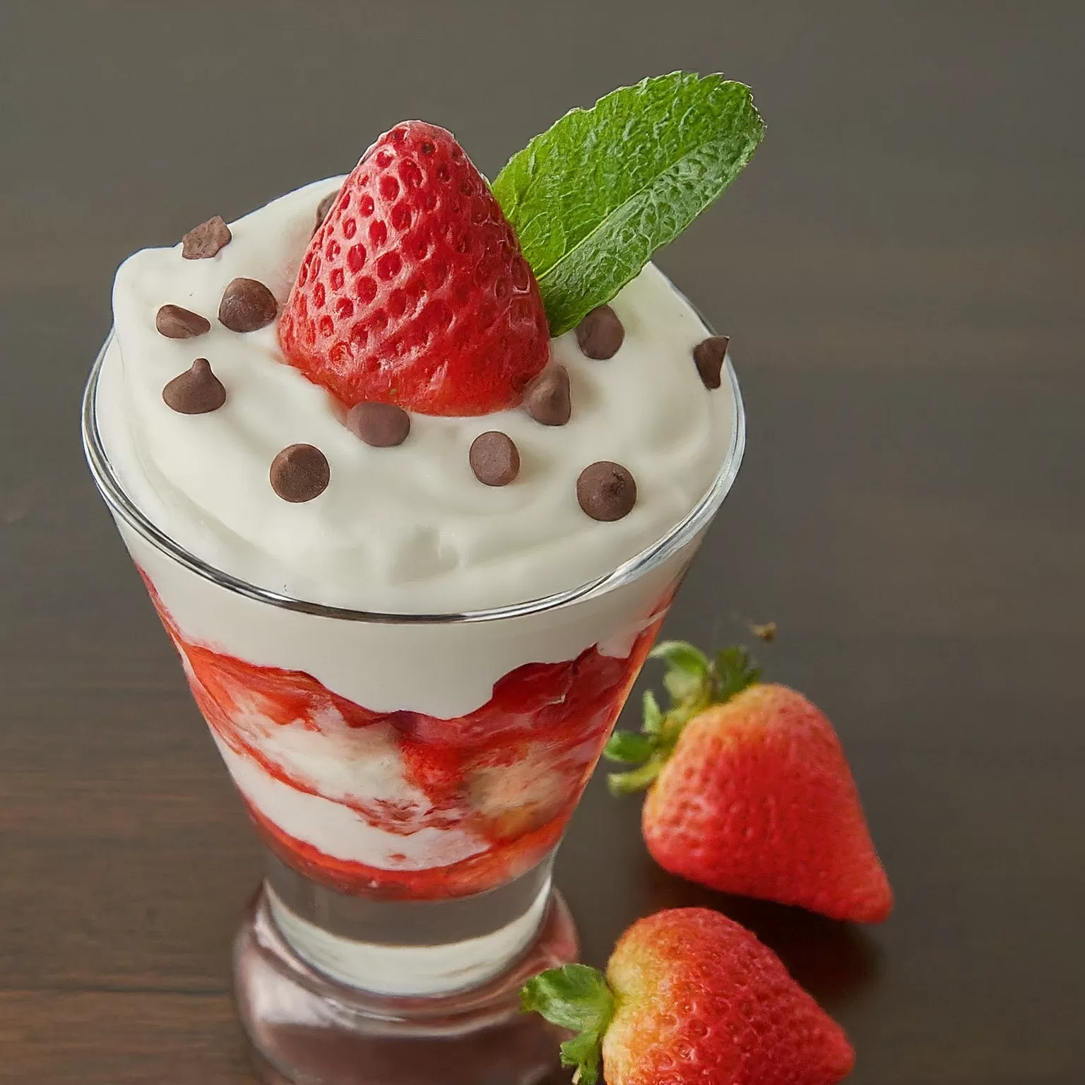 Fresas con Crema