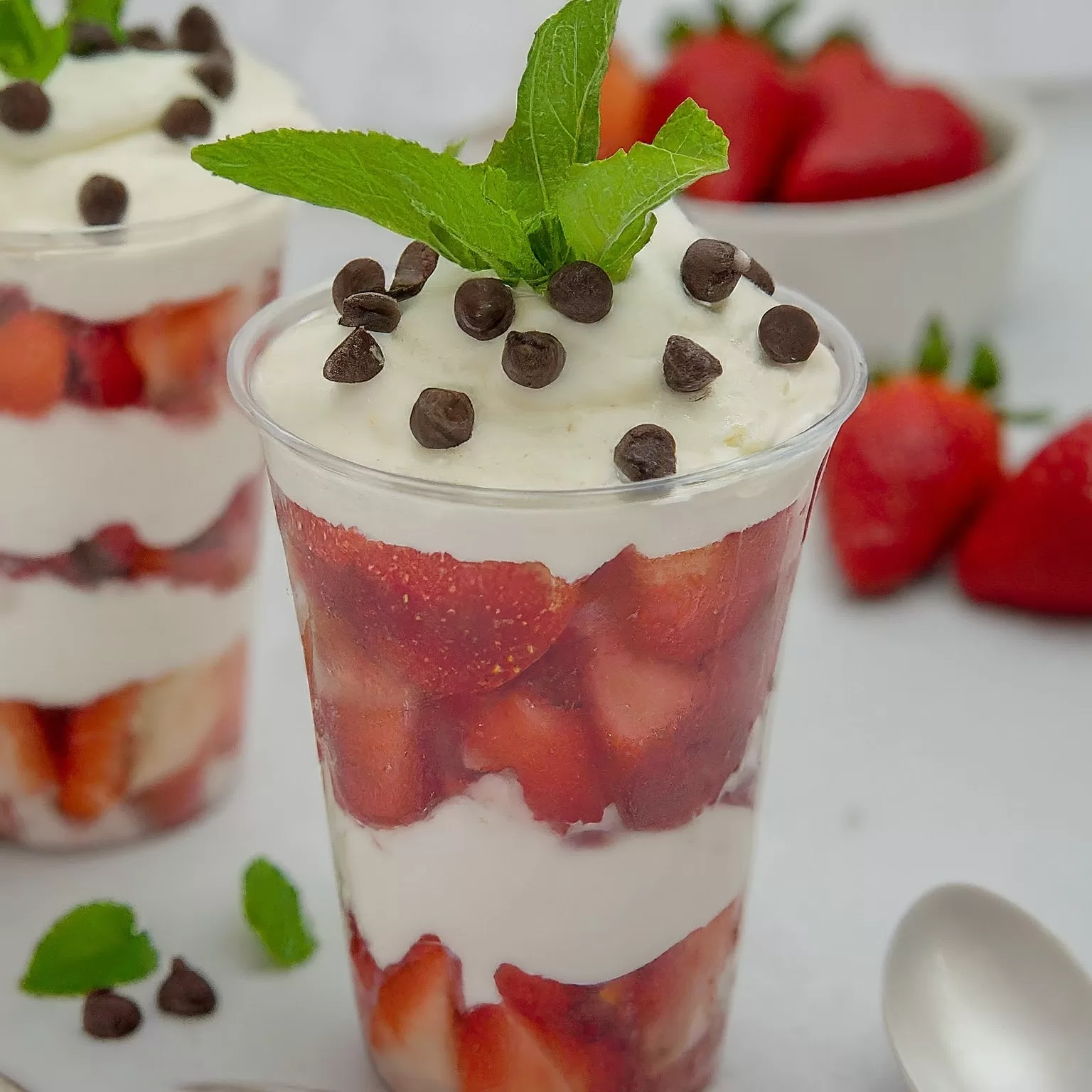 Fresas con Crema