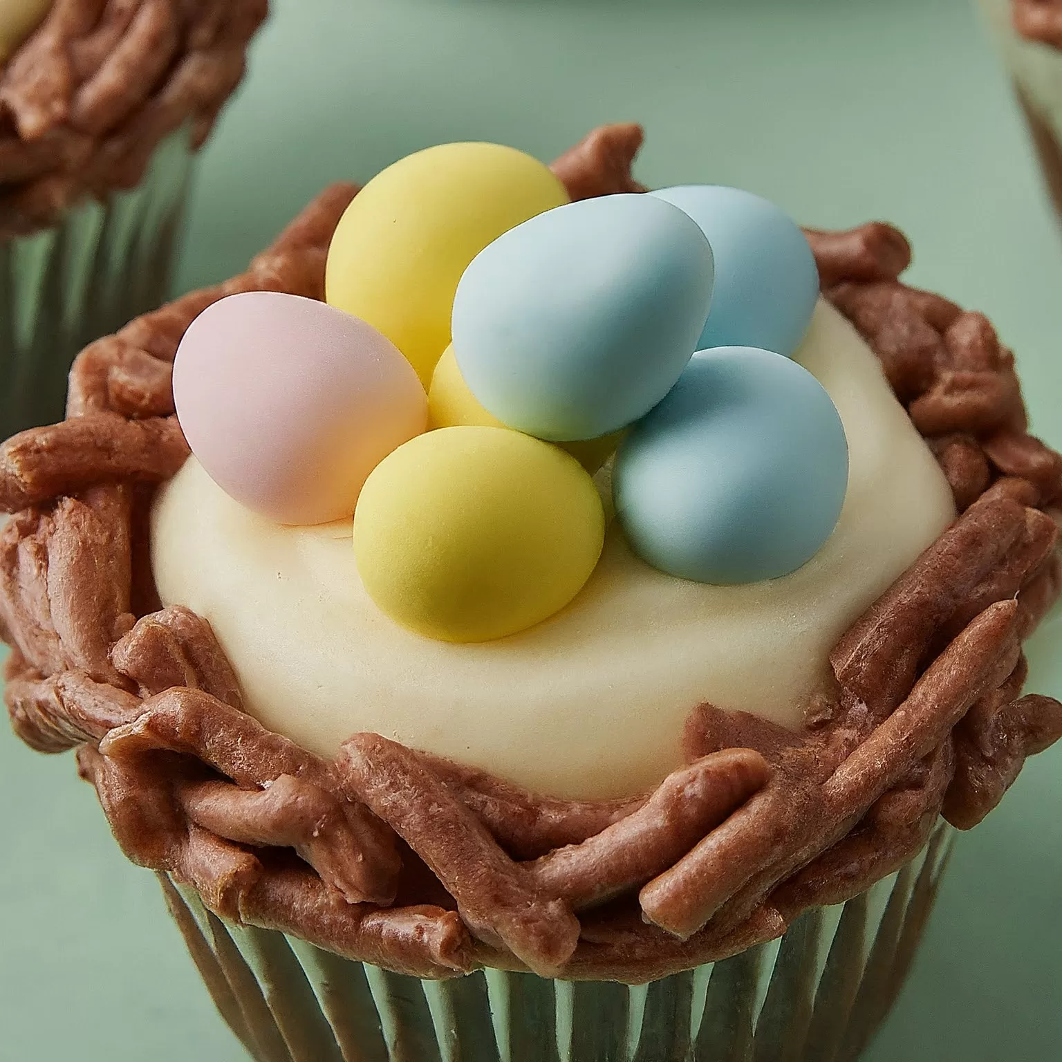 Ricos cupcakes de Pascua