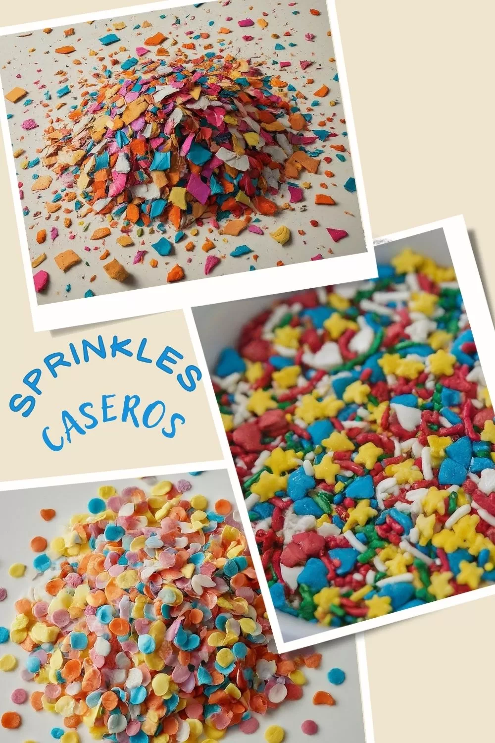 Sprinkles Caseros de Glasé Real