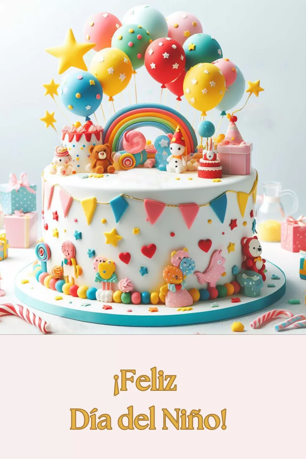 Pastel Excepcional para Día del Niño